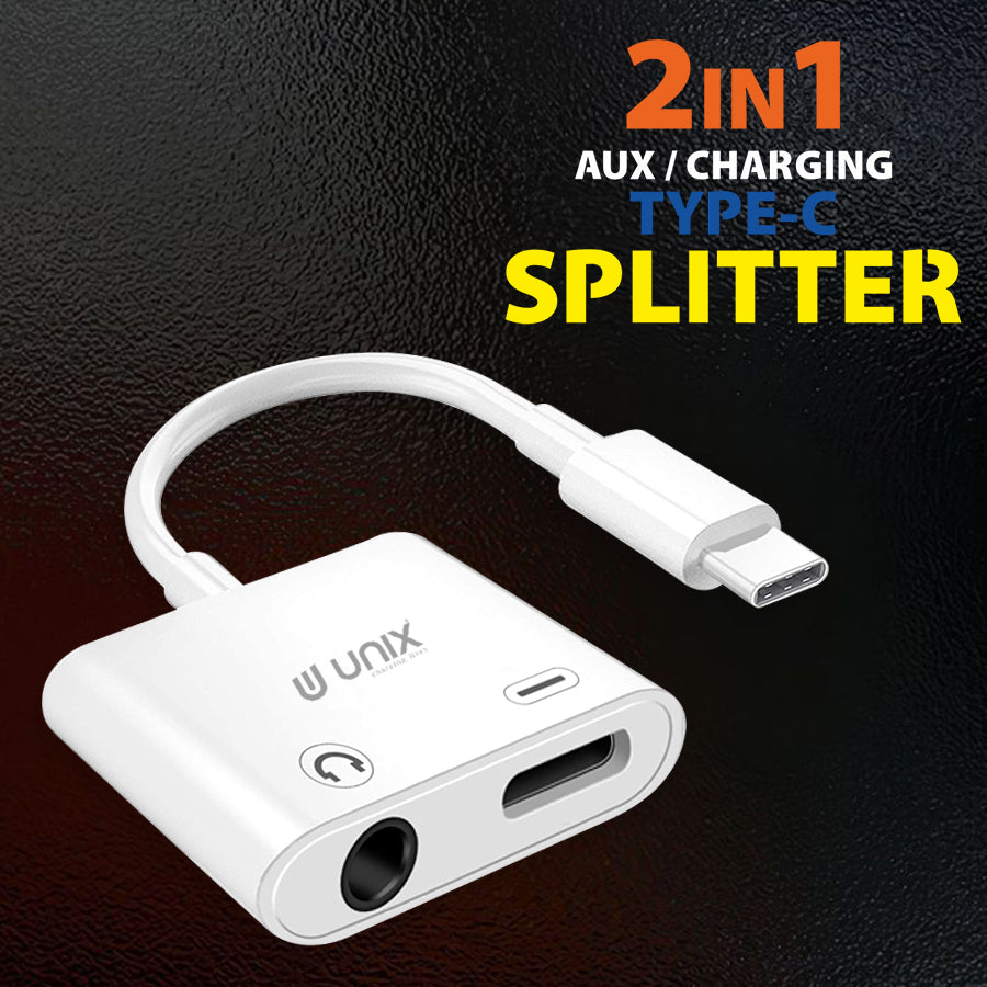 Unix UX-SC10 Wire HF/Charging Connector Type C - Unixindia.