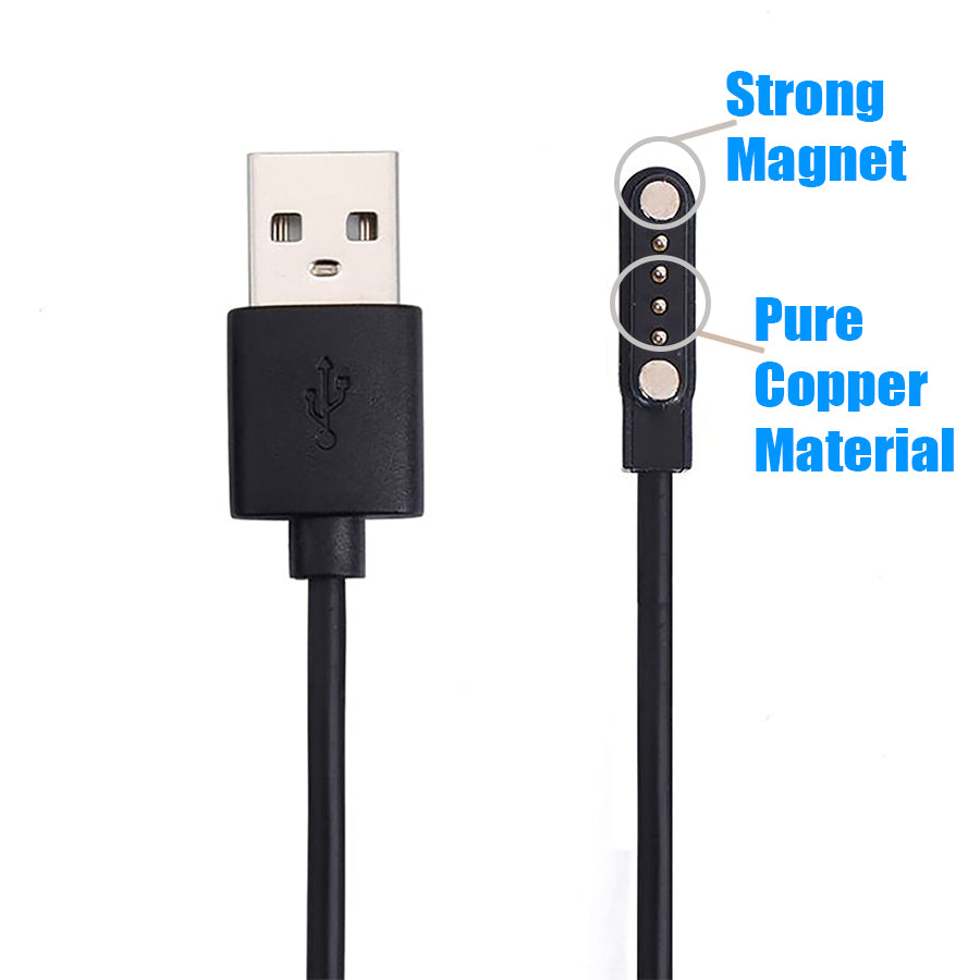 Unix UX-SWC5 Smart Series Cable for Smartwatch - Powerful Magnetic Charging up