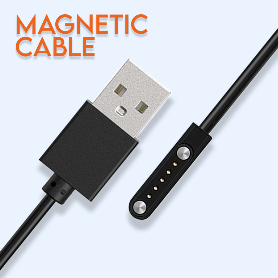 Unix UX-SWC6 Smartwatch Cable | 5 Pin Magnetic Charging - Unixindia.