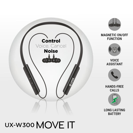 Unix Movie-It UX-W300 Best Bluetooth Neckband