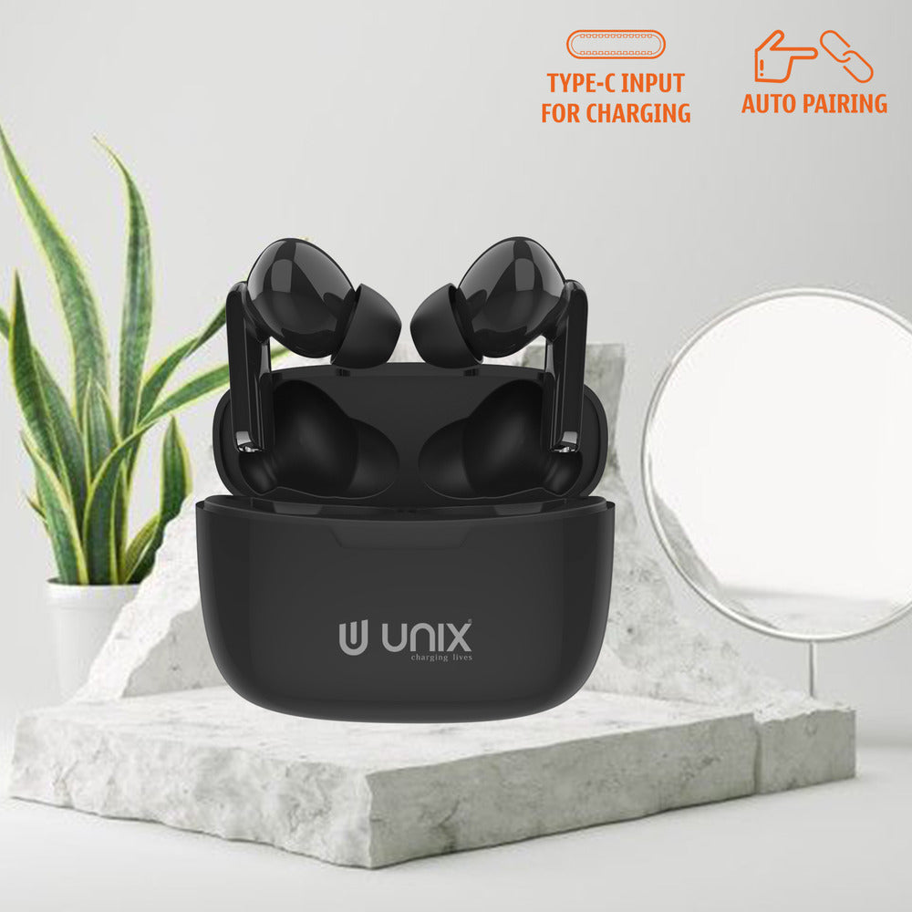 Unix UX-W4 Wireless Earbuds with Touch Sensor