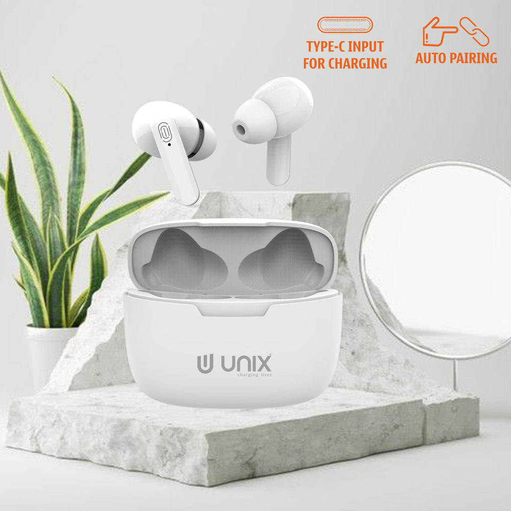 Unix UX-W4 Wireless Earbuds with Touch Sensor