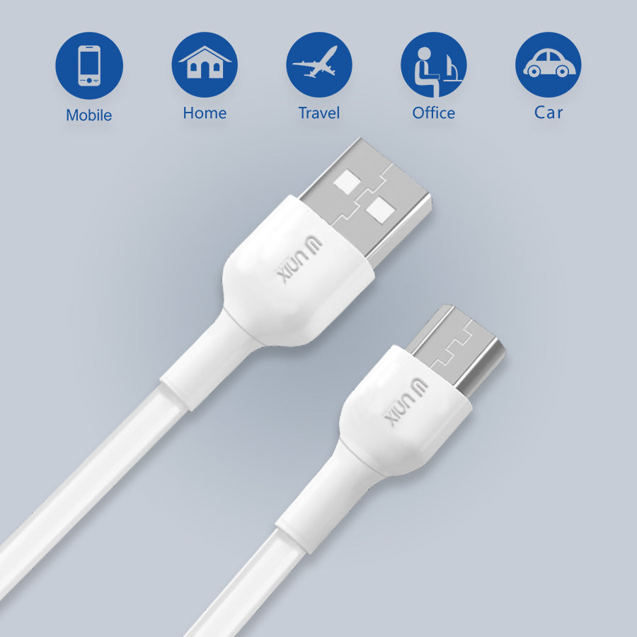 Unix UX-X10 Micro USB Full Speed Series Data Cable - Unixindia.