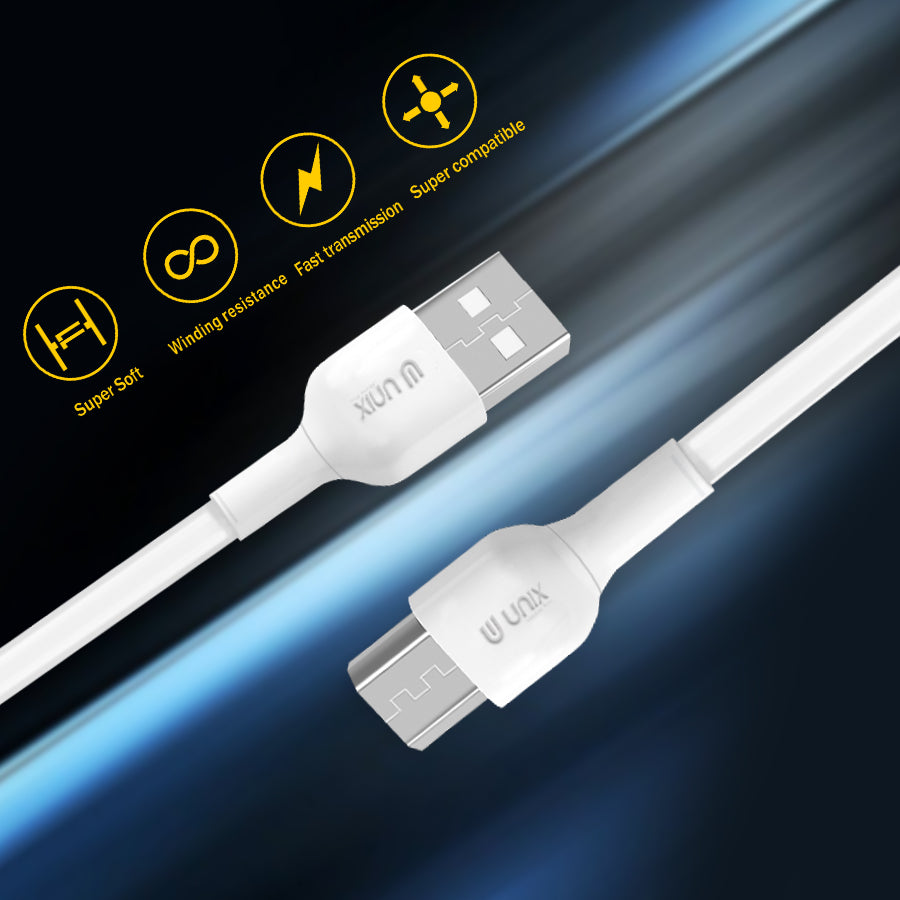 Unix UX-X10 Micro USB Full Speed Series Data Cable