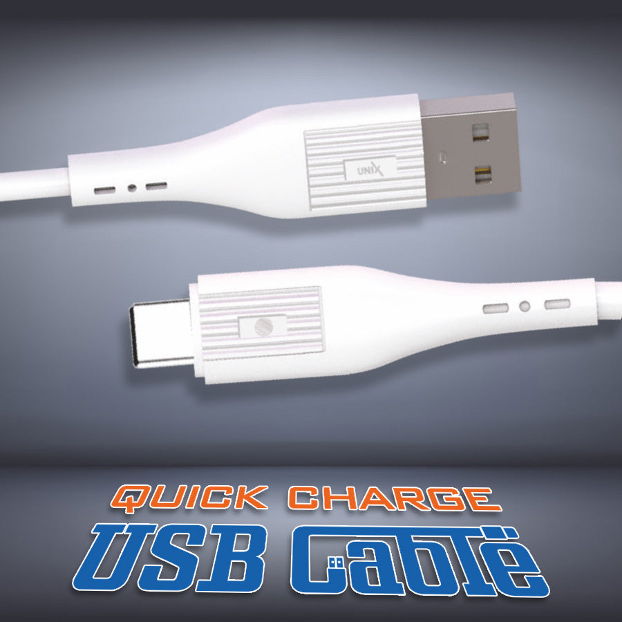 Unix UX-X3 Type-C USB Data Cable | Classic Design right
