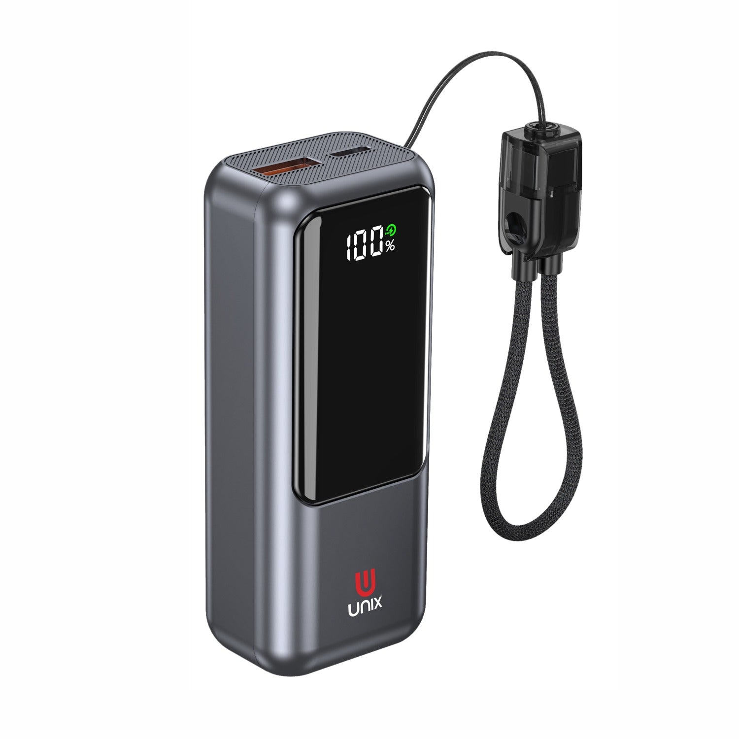 UNIX VOLTRO 10000mAh Power Bank – 22.5W PD Fast Charging with Digital Display