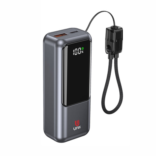 UNIX VOLTRO 10000mAh Power Bank äóñ 22.5W PD Fast Charging with Digital Display
