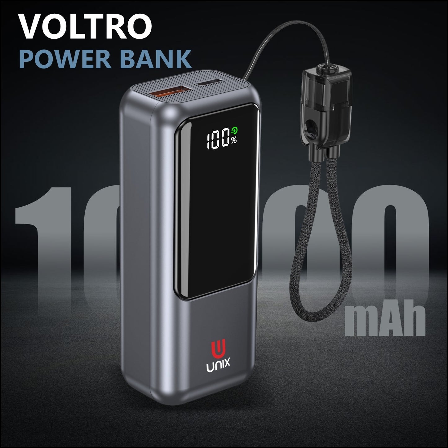 UNIX VOLTRO 10000mAh Power Bank