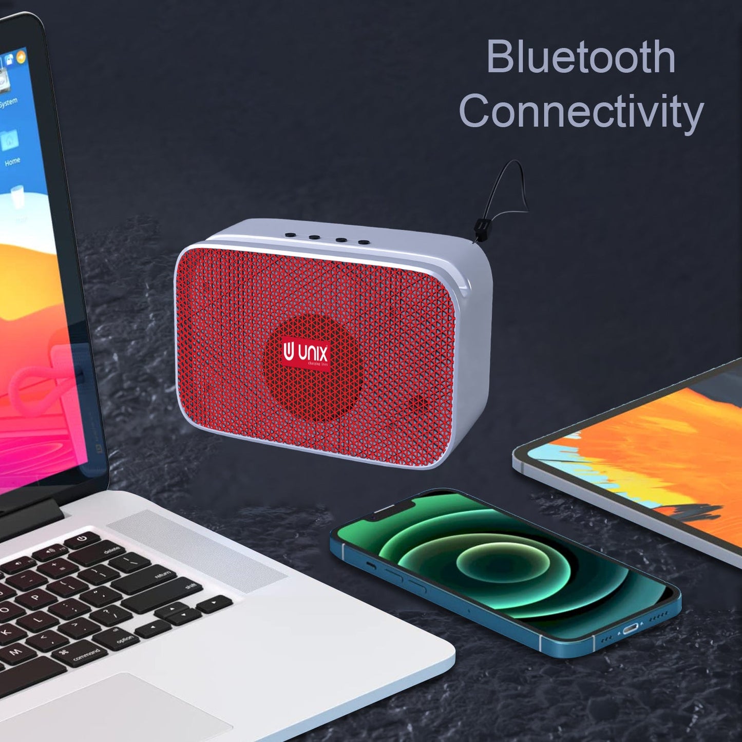 Unix XB-U11 Portable TWS Bluetooth Speakers - Unixindia.