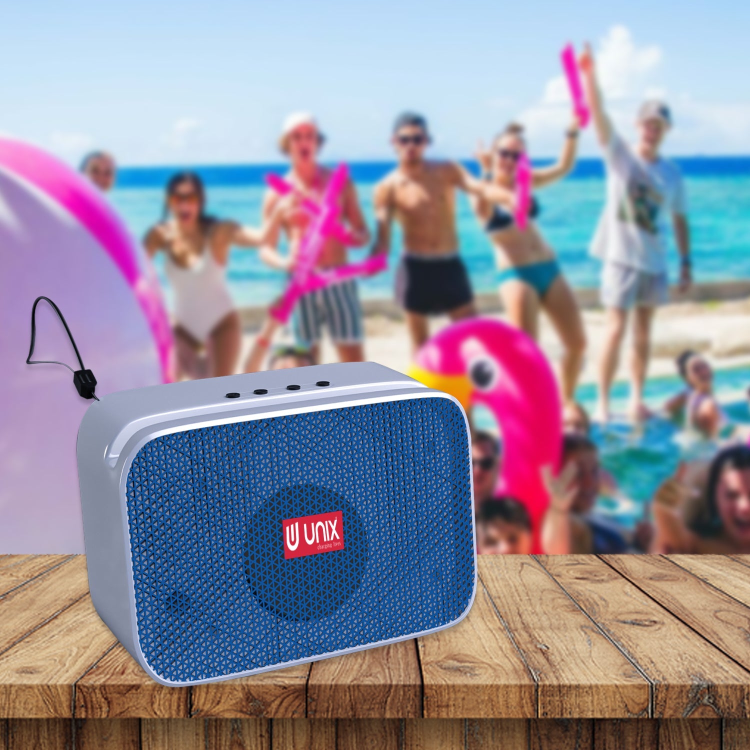 Unix XB-U11 Portable TWS Bluetooth Speakers - Unixindia.