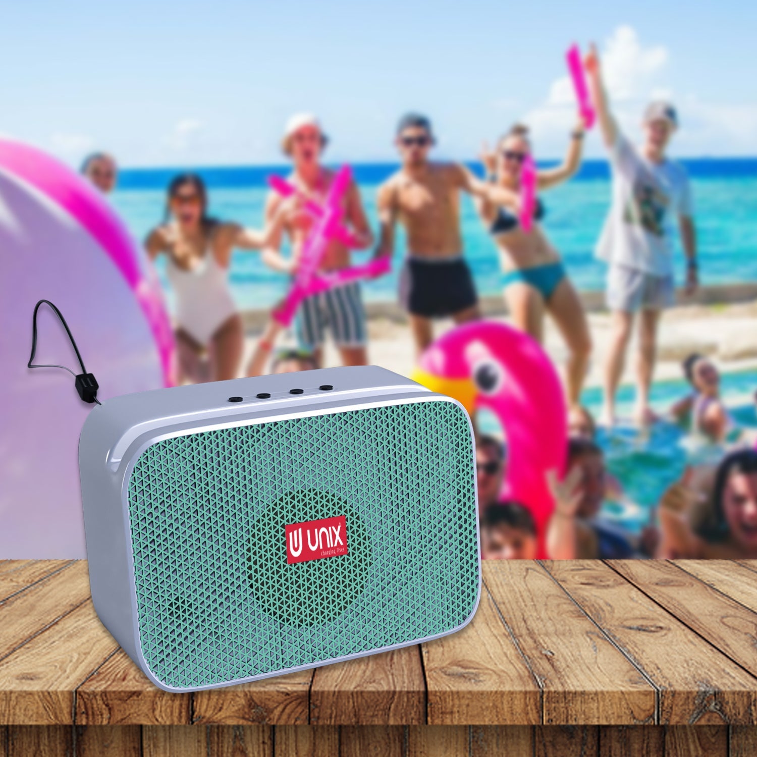 Unix XB-U11 Portable TWS Bluetooth Speakers - Unixindia.