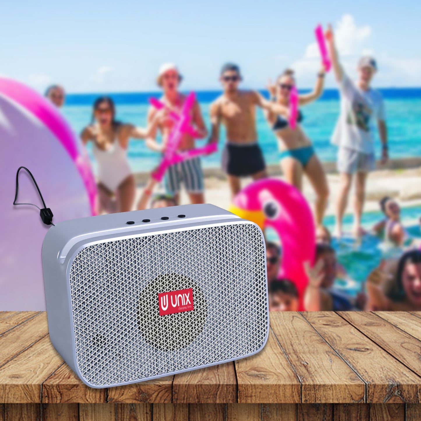 Unix XB-U11 Portable TWS Bluetooth Speakers - Unixindia.