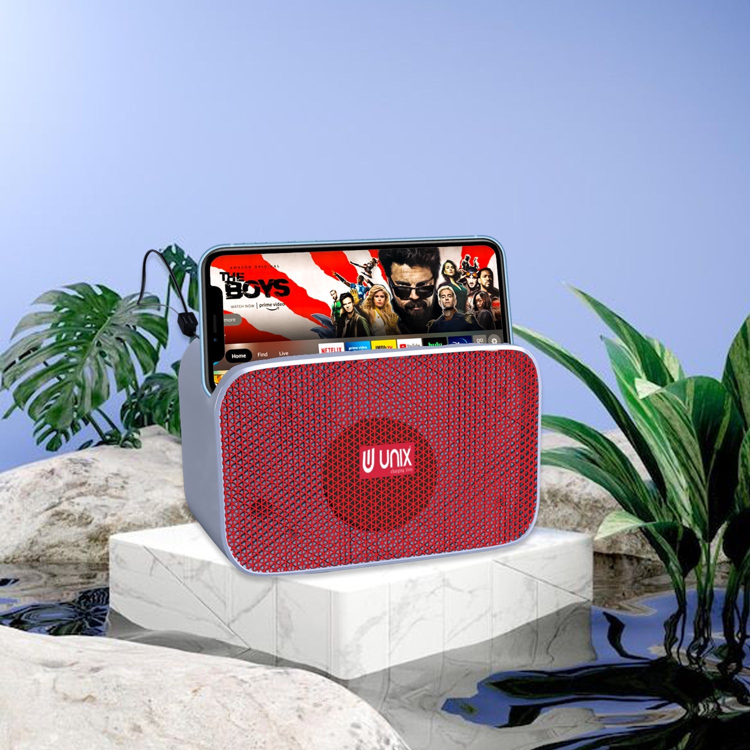 Unix XB-U11 Portable TWS Bluetooth Speakers - Unixindia.
