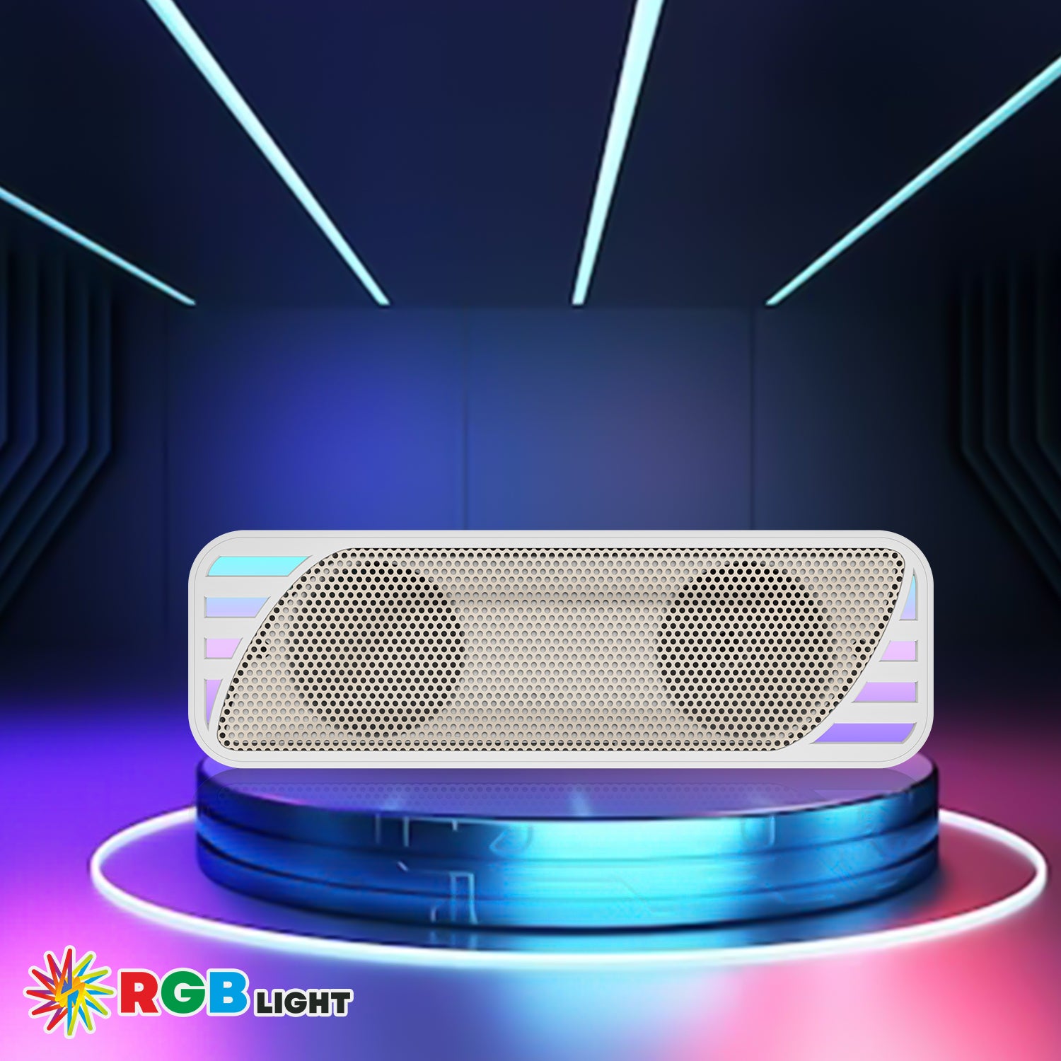 Unix XB-U44 Beatbox Wireless Speaker with LED Colorful Light