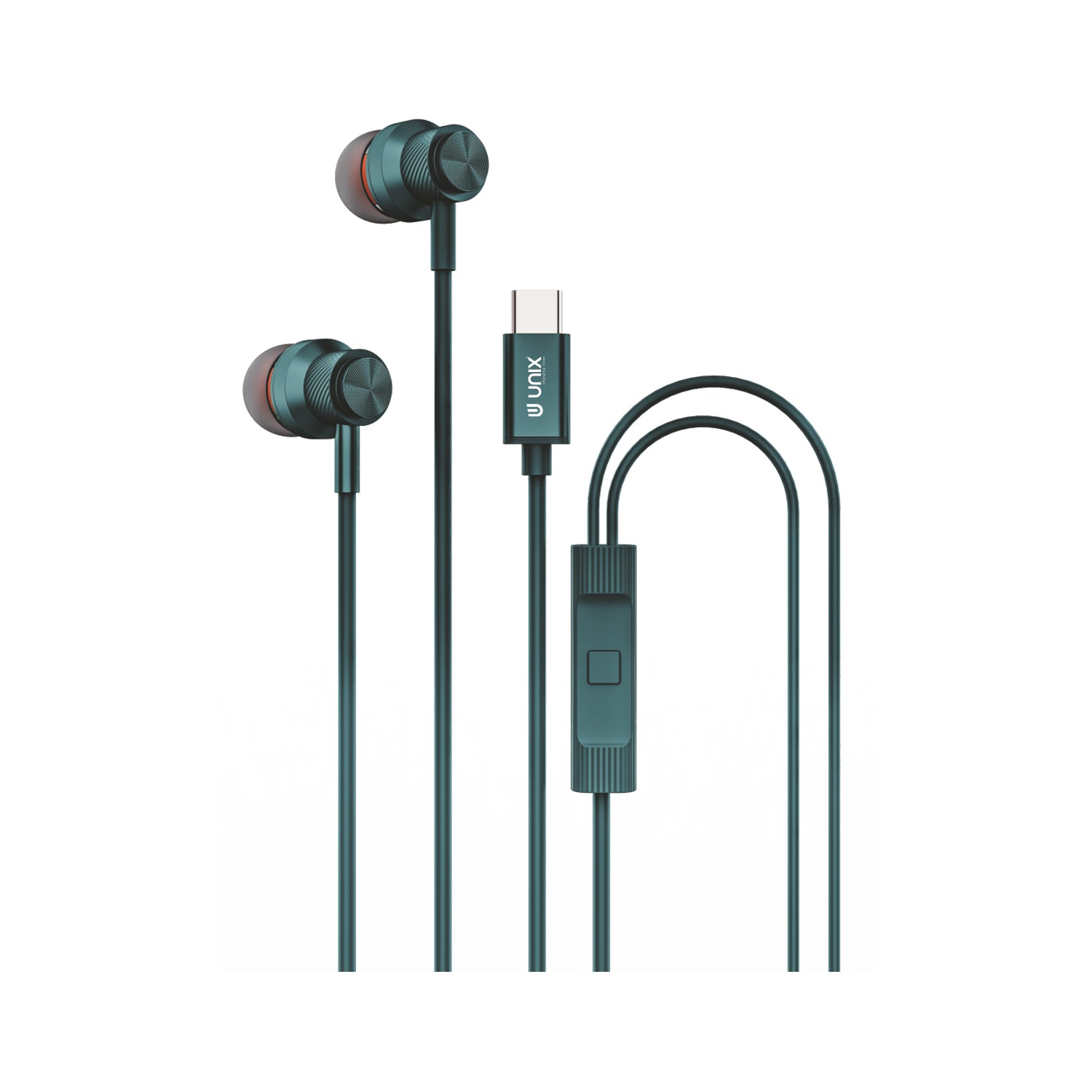 Unix Harmony Type-C Wired Earphones - Superb Sound and Comfort in Harmony