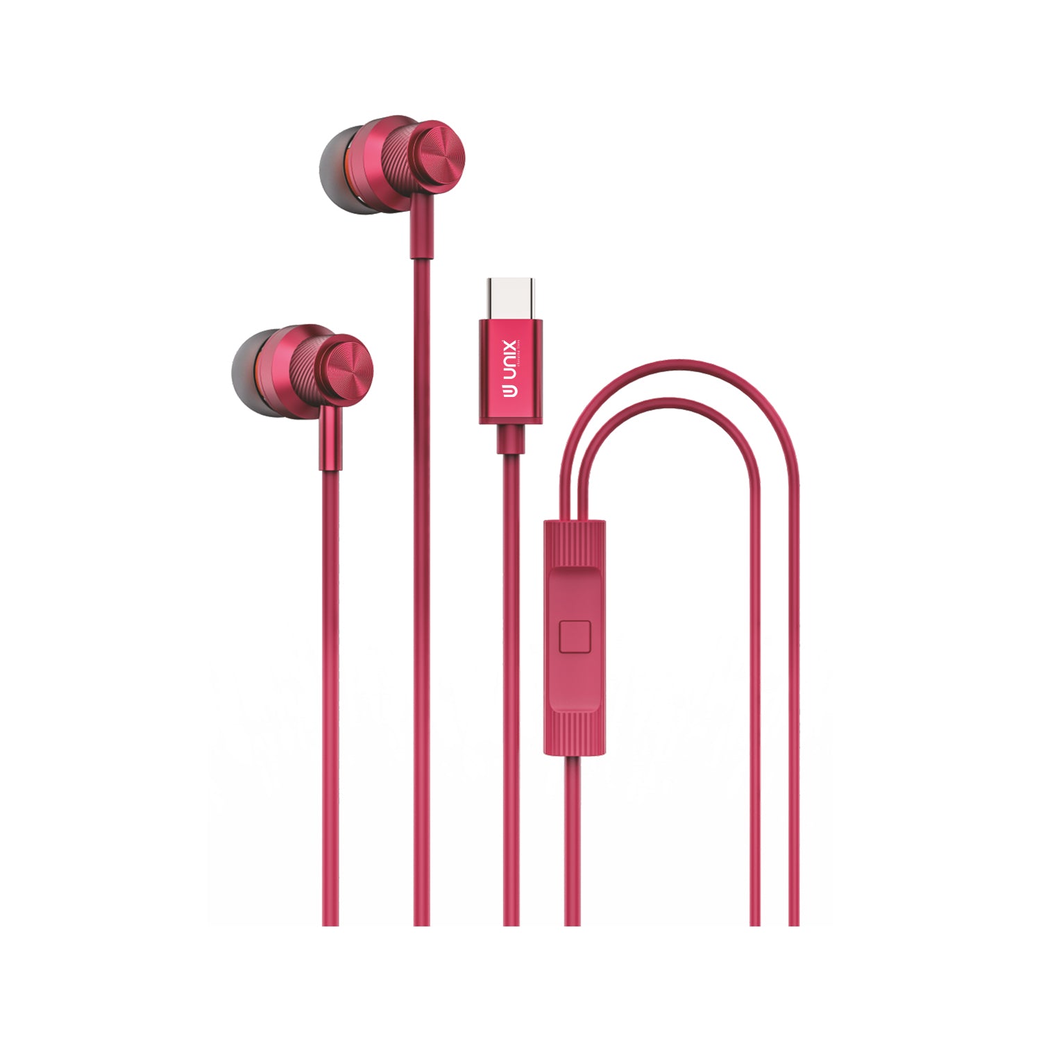 Unix Harmony Type-C Wired Earphones - Superb Sound and Comfort in Harmony - Unixindia.