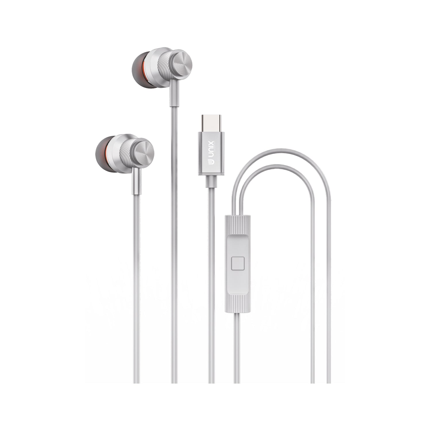 Unix Harmony Type-C Wired Earphones - Superb Sound and Comfort in Harmony