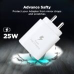 UX-104 25W USB-C PD Fast Charger | Super Fast & Durable – unixindia - Image 4