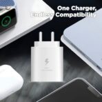 UX-104 25W USB-C PD Fast Charger | Super Fast & Durable – unixindia - Image 2
