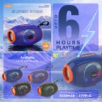 Unix Rugby Thunder 10W Wireless Bluetooth Speaker - Image 3