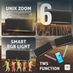 UNIX UX-ZOOM 16W Portable Wireless Bluetooth Speaker - Image 3