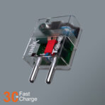 UNIX UX-111 TRENDS 30W Power Quick Charge 3.0 Wall Charger - Image 2