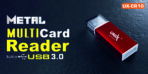 UNIX UX-CR10 Metal Multi Card Reader USB 3.0 - Image 10