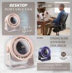 UNIX DF05 Desktop Portable Fan - Image 5