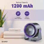 UNIX DF07 Portable Desktop Fan - Image 2