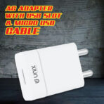 UNIX UX-101 1AMP Single USB Wall Charger Adapter - Image 4