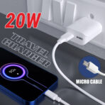 UNIX UX-102 20W Dual USB Travel Charger Adapter - Image 9