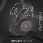 UNIX UX-W3 HAVANA Wireless Over-Ear Headset - Image 4
