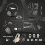 UNIX UX-W3 HAVANA Wireless Over-Ear Headset - Image 2