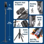 AI Face Tracking & Gesture Control Gimbal | Selfie Stick | Tripod - Image 6