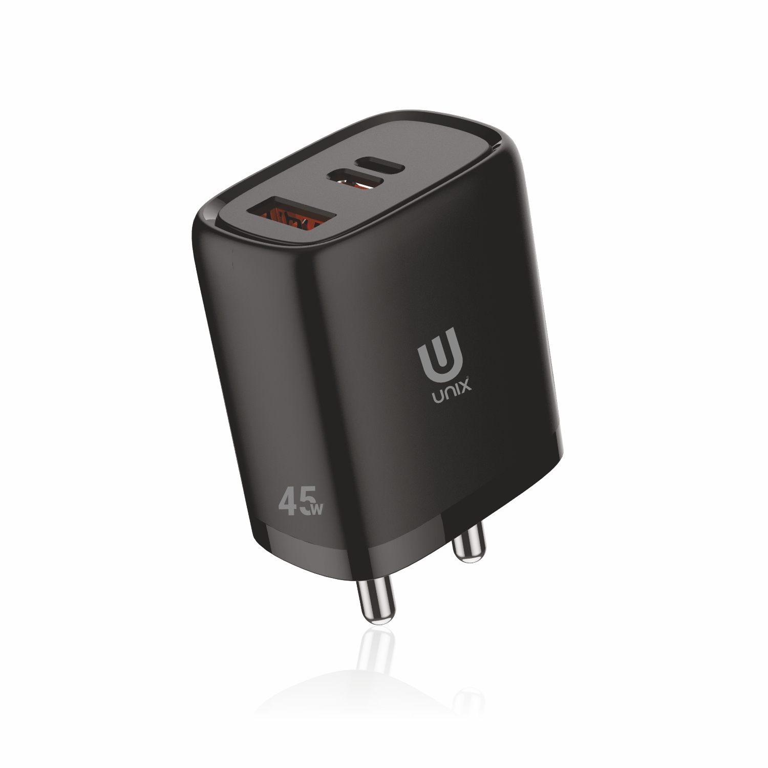 UX - 229_0 UNIX UX-229 45W GaN Dual Port Wall Charger - Image 1