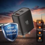 UNIX UX-229 45W GaN Dual Port Wall Charger - Image 6