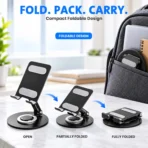 Unix UX-ST06 360° Rotating Metal Mobile Holder Stand - Image 5